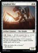 Knighted Myr [Commander Masters] - Destination Retro
