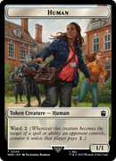 Human (0006) // Fish Double-Sided Token [Doctor Who Tokens] - Destination Retro