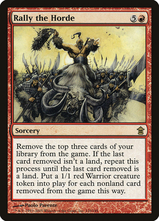 Rally the Horde [Saviors of Kamigawa] - Destination Retro