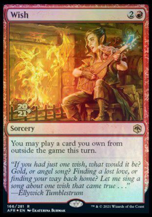 Wish [Dungeons & Dragons: Adventures in the Forgotten Realms Prerelease Promos] - Destination Retro
