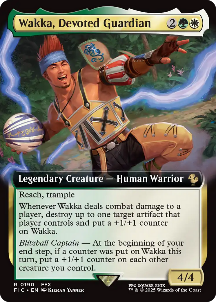 Wakka, Devoted Guardian (Extended Art) [FINAL FANTASY Commander] - Destination Retro