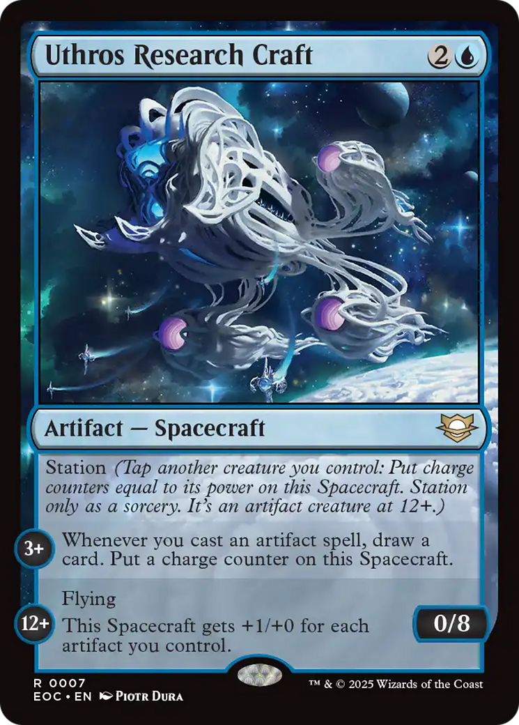 Uthros Research Craft [Edge of Eternities Commander] - Destination Retro
