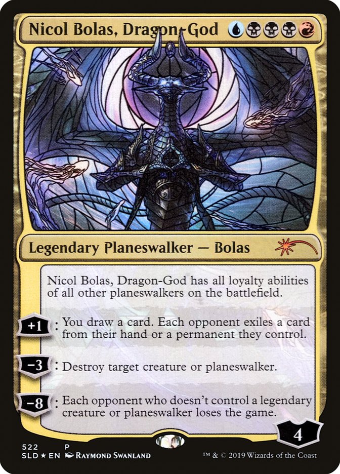 Nicol Bolas, Dragon-God (Stained Glass) [Secret Lair Drop Promos] - Destination Retro