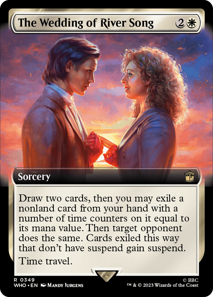The Wedding of River Song (Extended Art) [Doctor Who] - Destination Retro