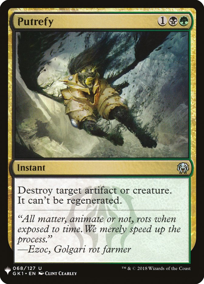Putrefy [Mystery Booster] - Destination Retro