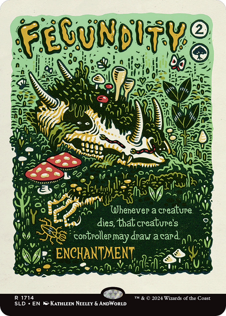 Fecundity (Rainbow Foil) [Secret Lair Drop Series] - Destination Retro