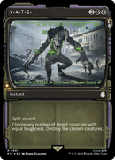 V.A.T.S. (Showcase) (Surge Foil) [Fallout] - Destination Retro