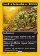 March of the World Ooze (First-Place Foil) [Aetherdrift] - Destination Retro