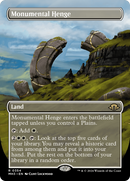 Monumental Henge (Borderless) [Modern Horizons 3] - Destination Retro