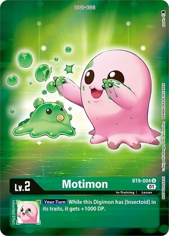 Motimon [BT9-004] (Alternative Art - Box Topper) [X Record] - Destination Retro