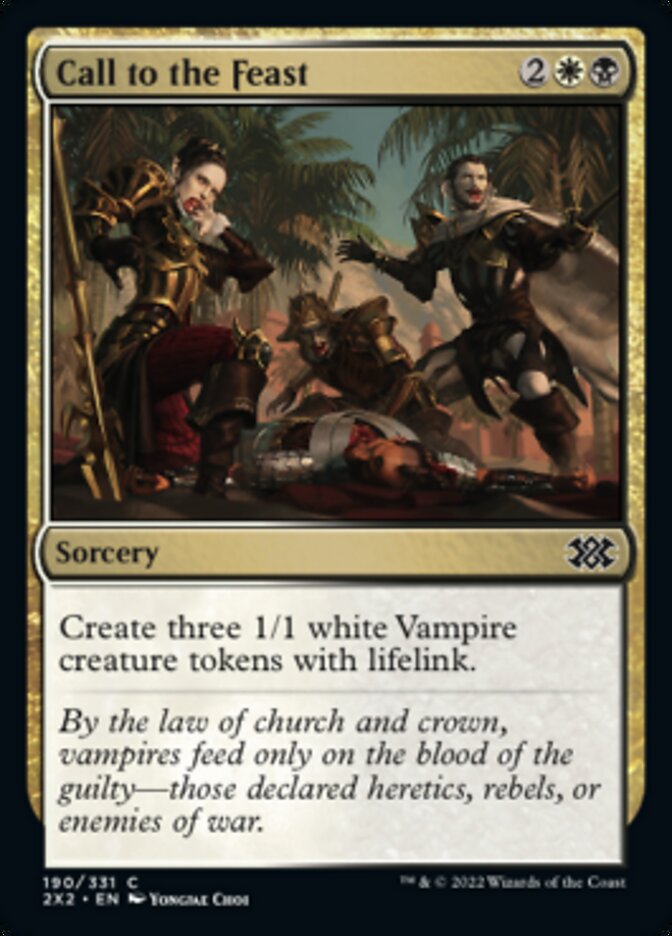 Call to the Feast [Double Masters 2022] - Destination Retro