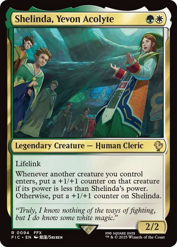 Shelinda, Yevon Acolyte [FINAL FANTASY Commander] - Destination Retro