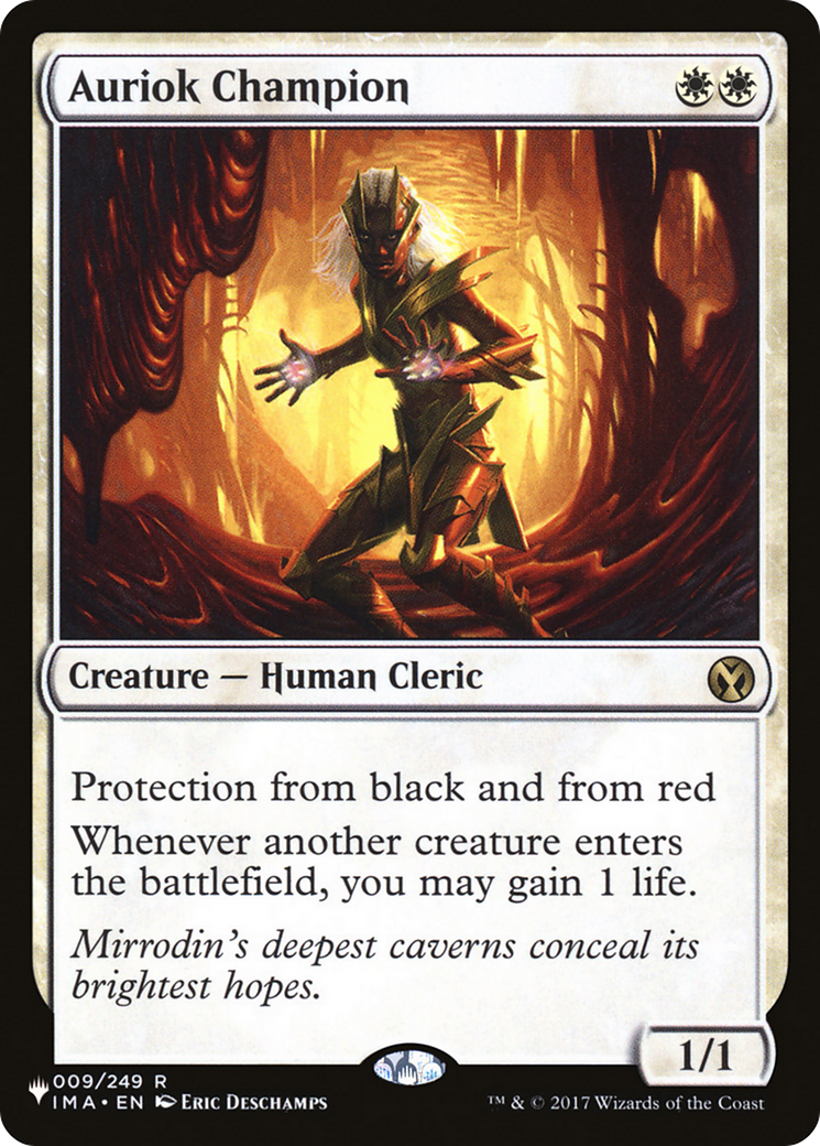 Auriok Champion [The List] - Destination Retro