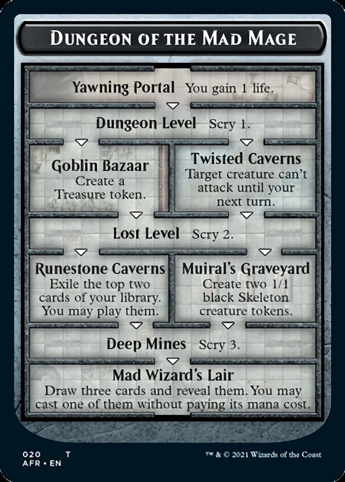 Dungeon of the Mad Mage // Lost Mine of Phandelver Double-Sided Token [Dungeons & Dragons: Adventures in the Forgotten Realms Tokens] - Destination Retro