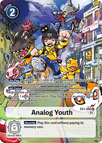 Analog Youth [EX1-066] (Alternate Art) [Classic Collection] - Destination Retro