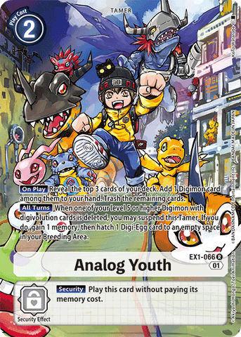 Analog Youth [EX1-066] (Alternate Art) [Classic Collection] - Destination Retro