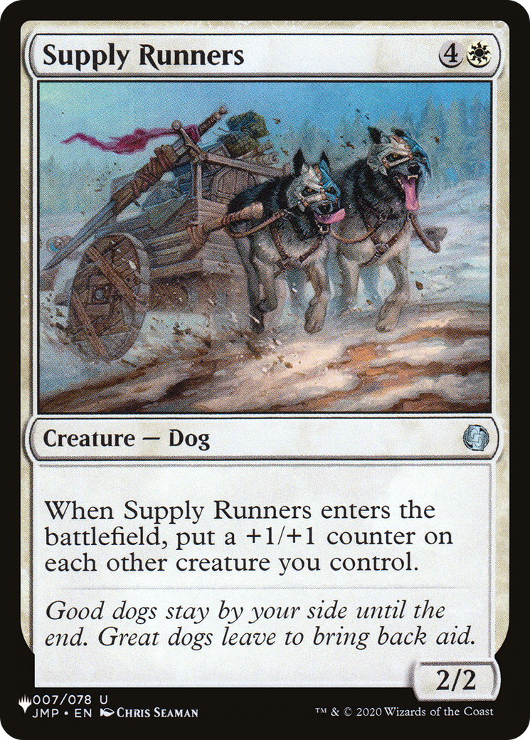 Supply Runners [The List] - Destination Retro