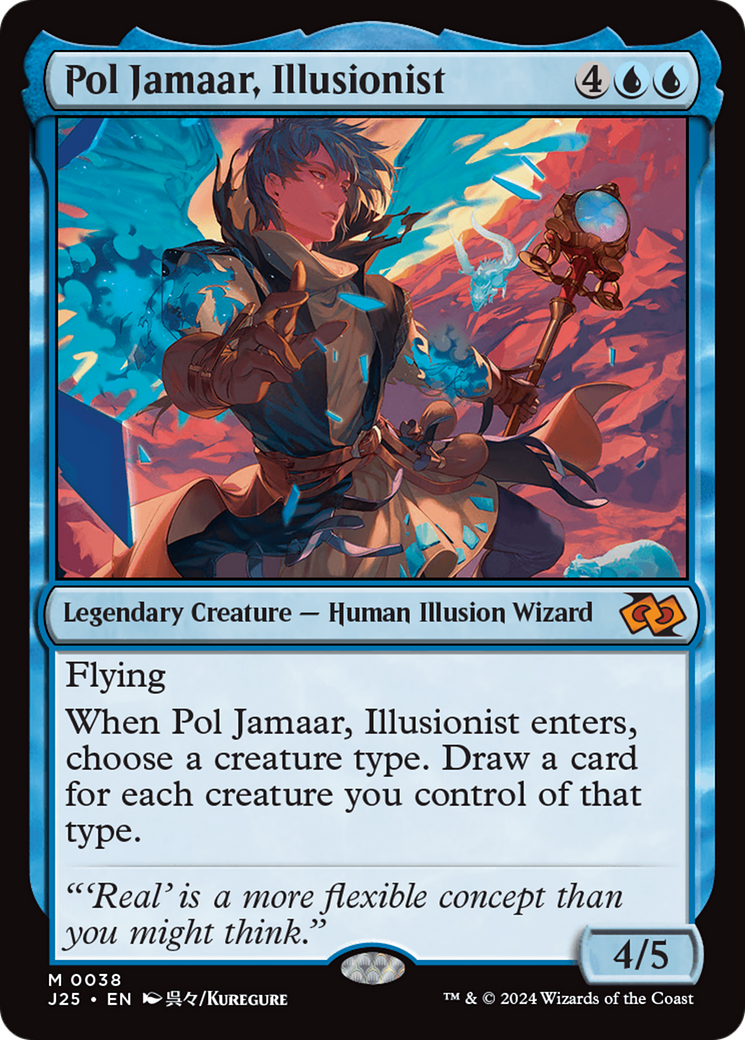 Pol Jamaar, Illusionist (Anime) [Foundations Jumpstart] - Destination Retro