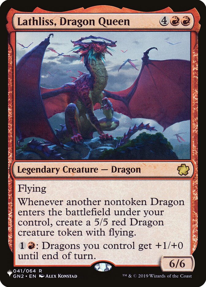 Lathliss, Dragon Queen [The List] - Destination Retro