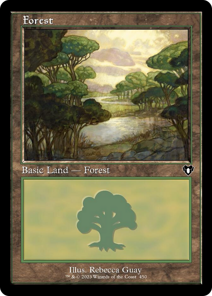 Forest (450) (Retro) [Commander Masters] - Destination Retro