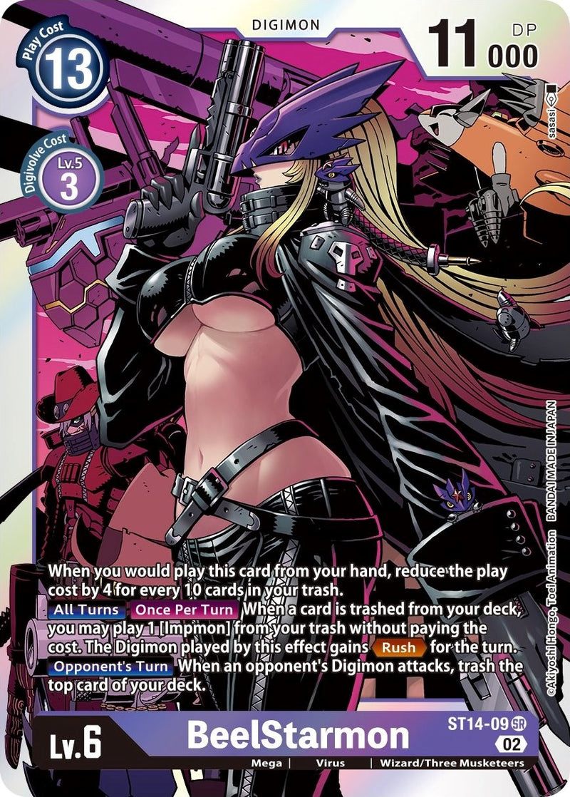 BeelStarmon [ST14-09] [Starter Deck: Beelzemon Advanced Deck Set] - Destination Retro