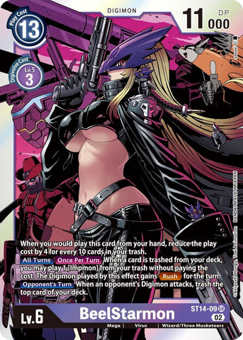BeelStarmon [ST14-09] [Starter Deck: Beelzemon Advanced Deck Set] - Destination Retro