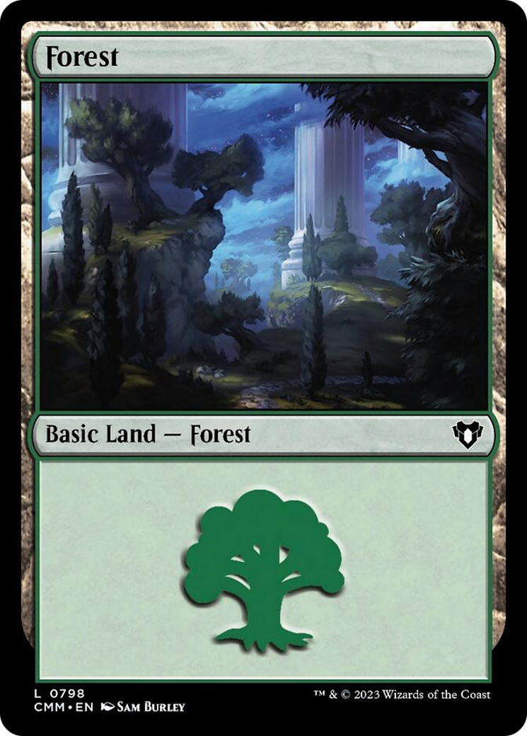Forest (798) [Commander Masters] - Destination Retro