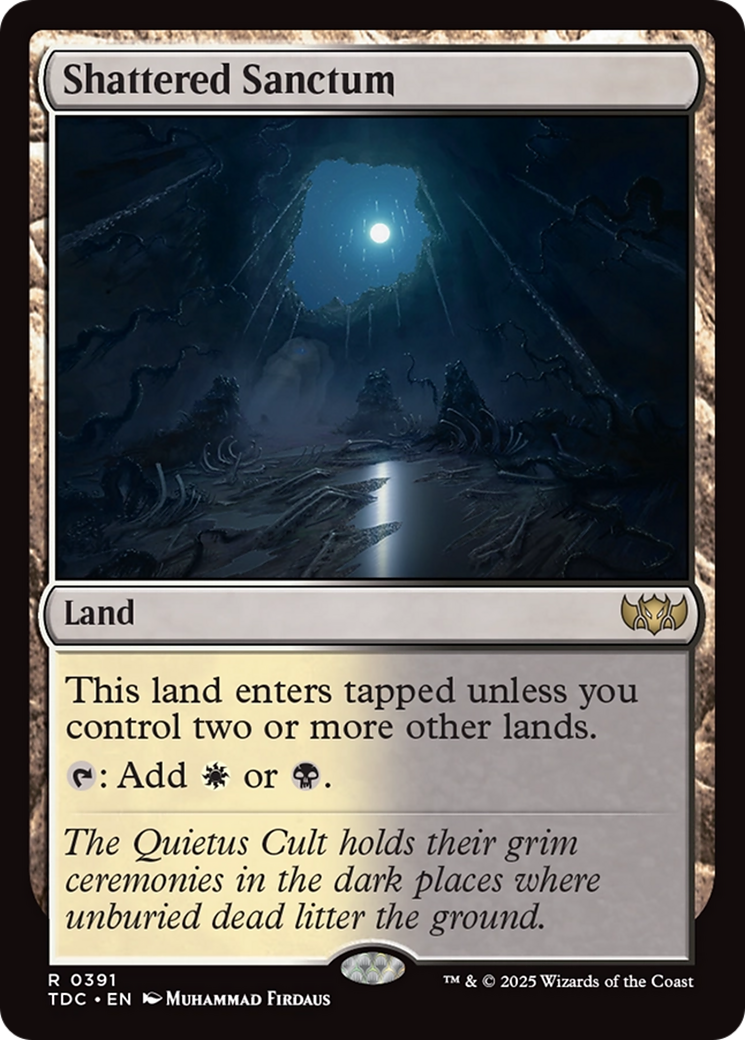 Shattered Sanctum [Tarkir: Dragonstorm Commander] - Destination Retro