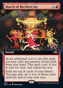 March of Reckless Joy (Extended Art) [Kamigawa: Neon Dynasty] - Destination Retro