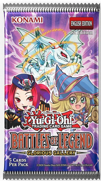 YU-GI-OH! - Battles of Legend: Glorious Gallery - 1st Edition - Booster Pack (Available June 5th)
