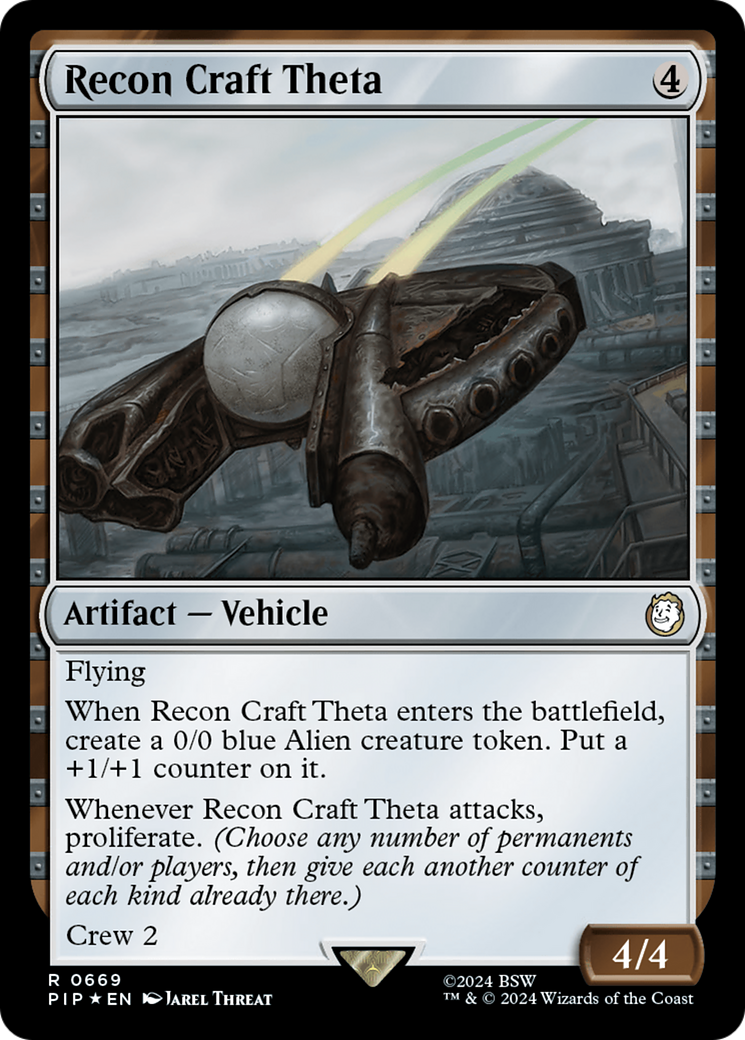 Recon Craft Theta (Surge Foil) [Fallout] - Destination Retro