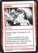 Boltfire [Mystery Booster 2 Playtest Cards] - Destination Retro