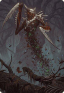 Grist, the Plague Swarm Art Card [Modern Horizons 3 Art Series] - Destination Retro