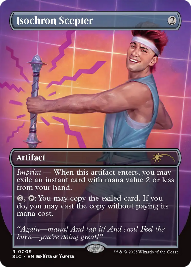 Isochron Scepter [Secret Lair Countdown Kit] - Destination Retro
