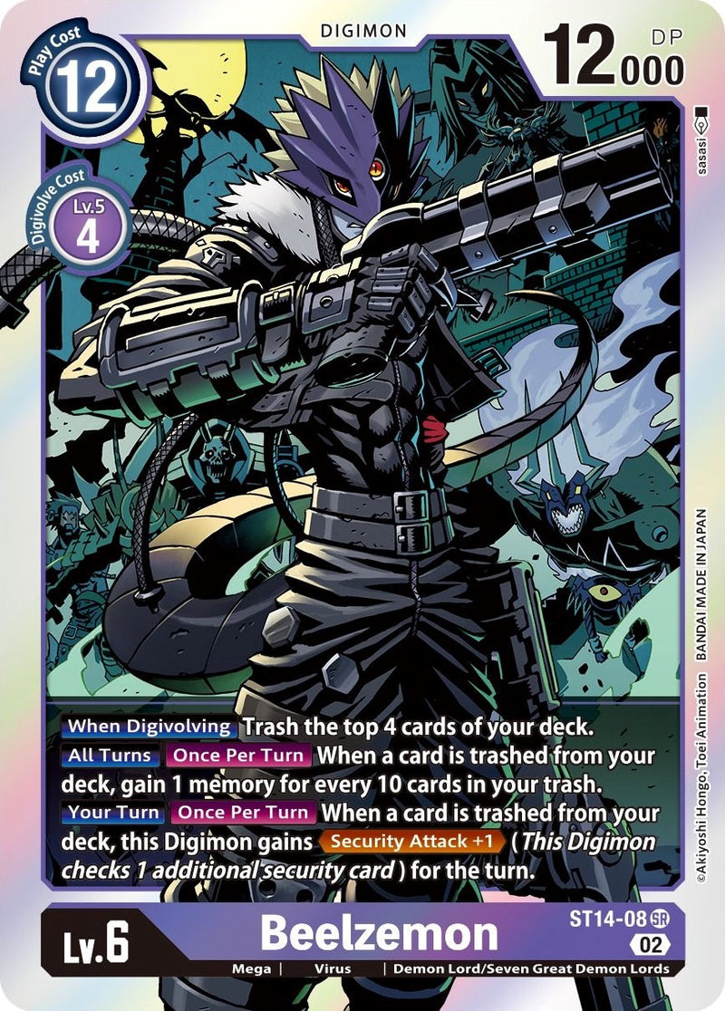 Beelzemon [ST14-08] [Starter Deck: Beelzemon Advanced Deck Set] - Destination Retro