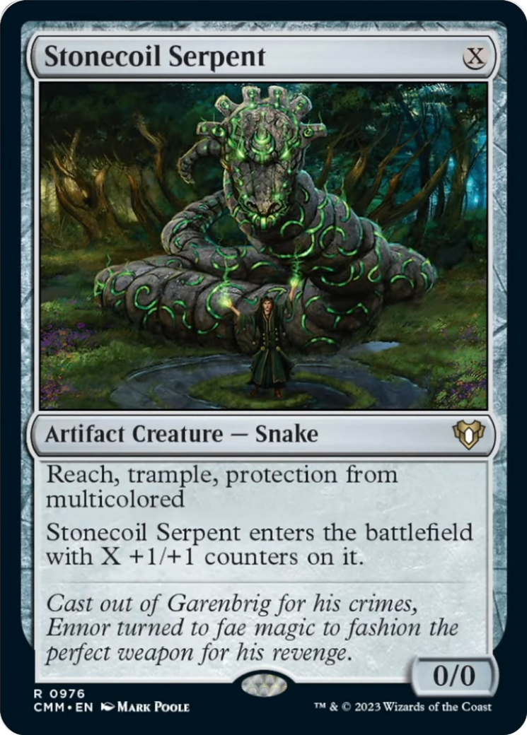 Stonecoil Serpent [Commander Masters] - Destination Retro