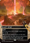 Blast Zone (0092) (Borderless) (Galaxy Foil) [Edge of Eternities: Stellar Sights] - Destination Retro