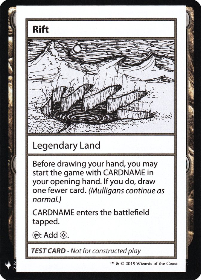 Rift [Mystery Booster Playtest Cards] - Destination Retro