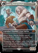 Ajani, Nacatl Pariah // Ajani, Nacatl Avenger (Borderless) [Modern Horizons 3] - Destination Retro