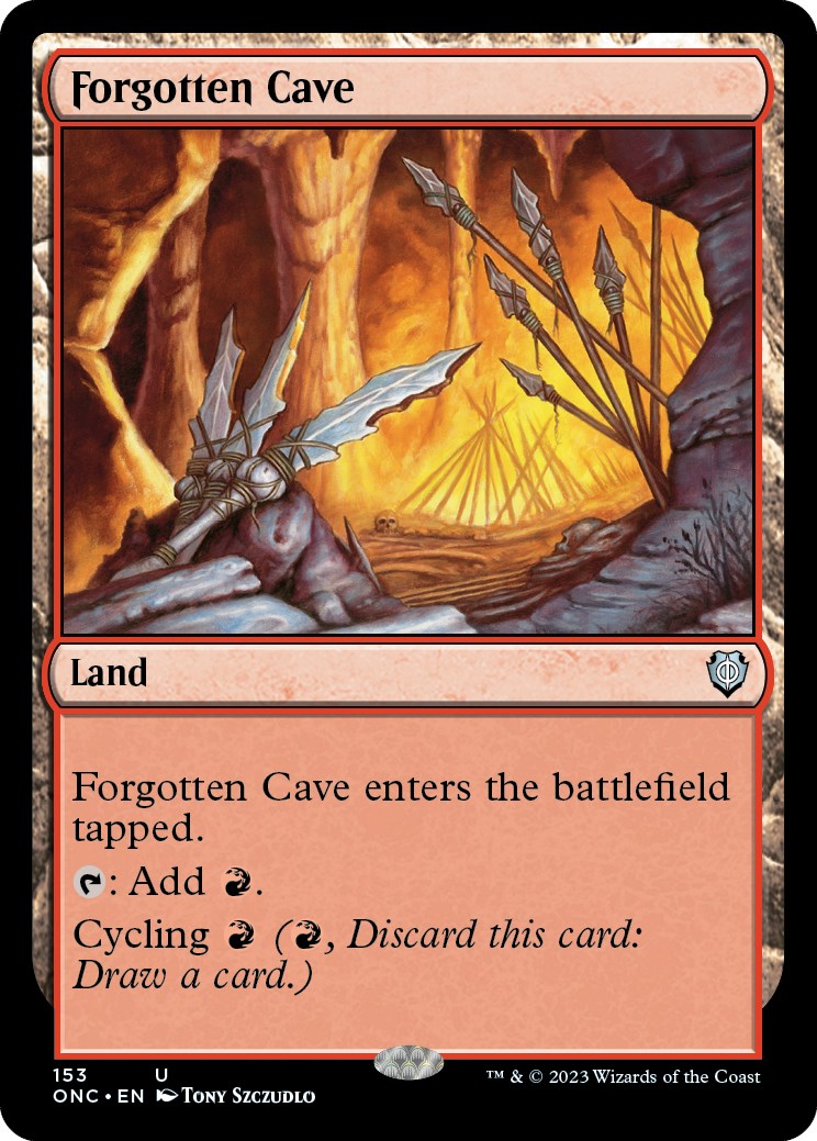 Forgotten Cave [Phyrexia: All Will Be One Commander] - Destination Retro