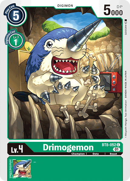 Drimogemon [BT8-052] [New Awakening] - Destination Retro