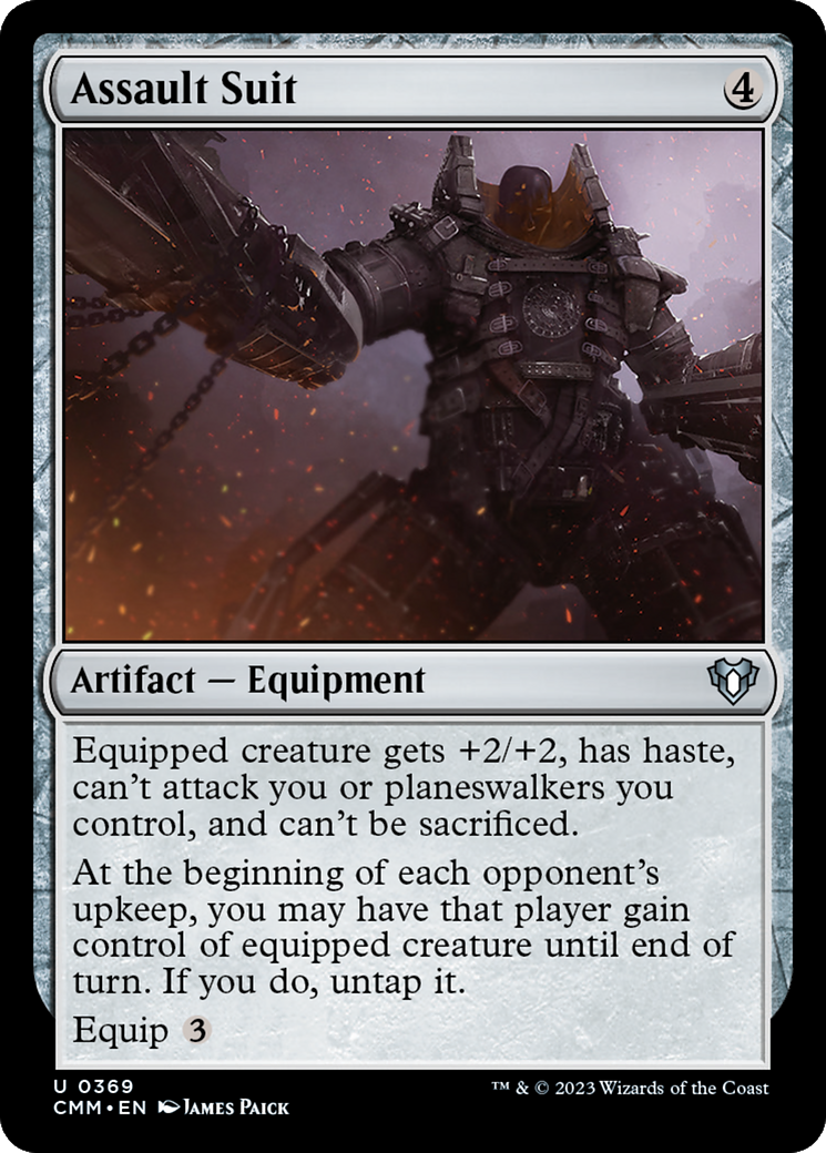 Assault Suit [Commander Masters] - Destination Retro