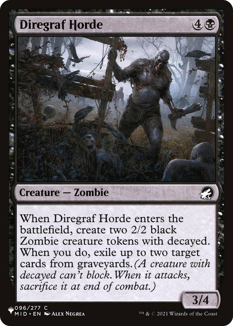 Diregraf Horde [The List] - Destination Retro
