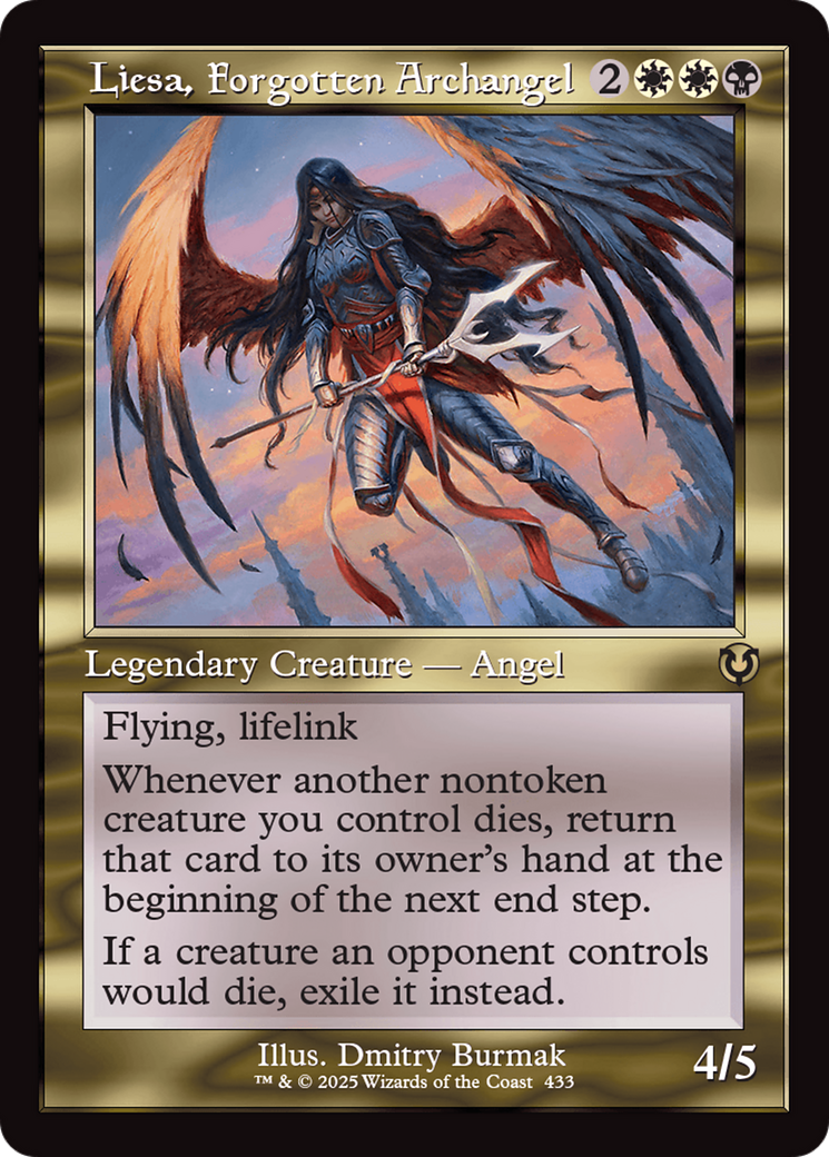 Liesa, Forgotten Archangel (Retro Frame) [Innistrad Remastered] - Destination Retro