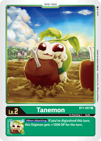 Tanemon [BT1-007] [Release Special Booster Ver.1.0] - Destination Retro