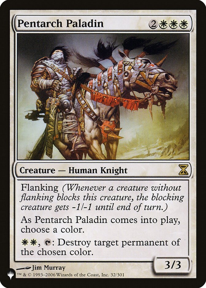 Pentarch Paladin [The List] - Destination Retro