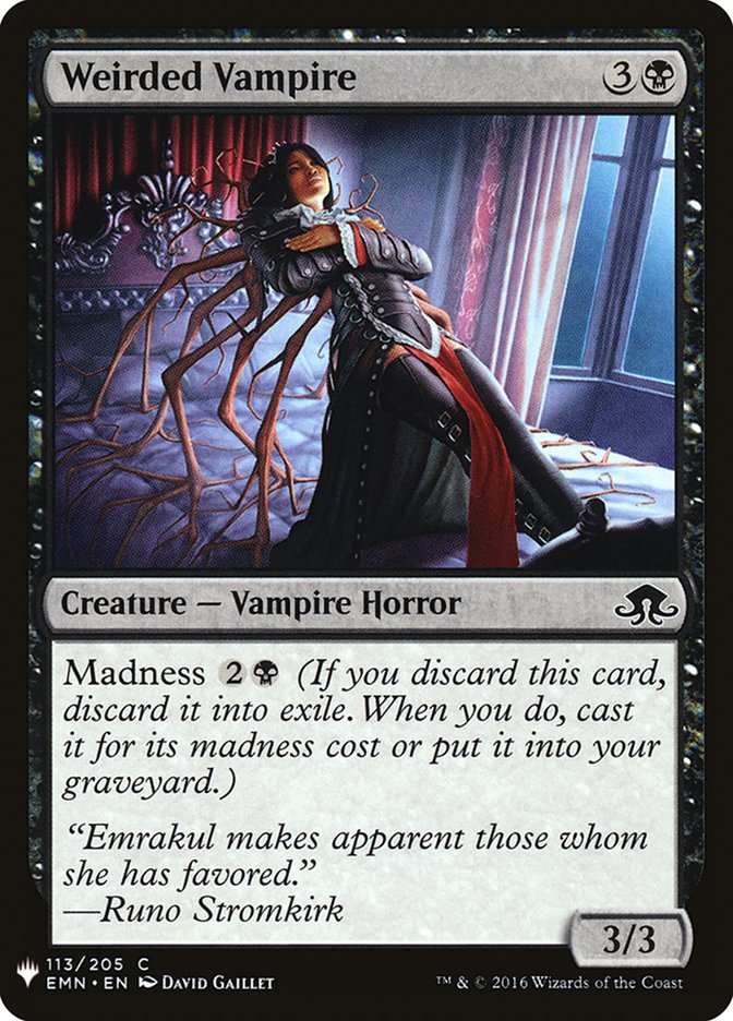 Weirded Vampire [Mystery Booster] - Destination Retro