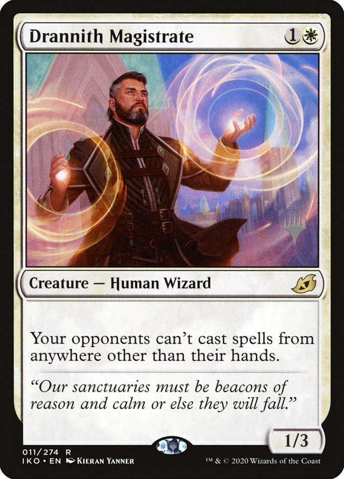 Drannith Magistrate (Promo Pack) [Ikoria: Lair of Behemoths Promos] - Destination Retro