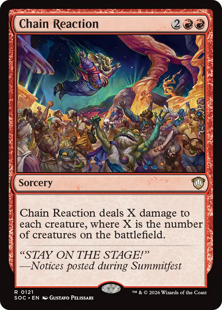 Chain Reaction [Secrets of Strixhaven Commander] - Destination Retro
