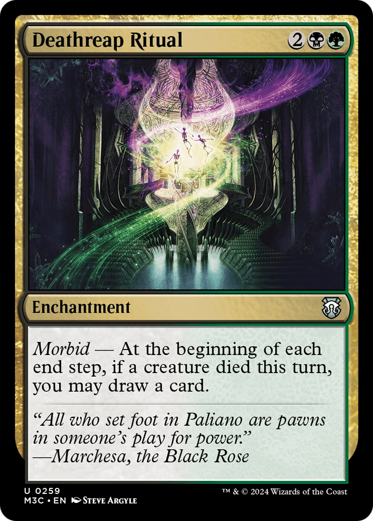 Deathreap Ritual (Ripple Foil) [Modern Horizons 3 Commander] - Destination Retro